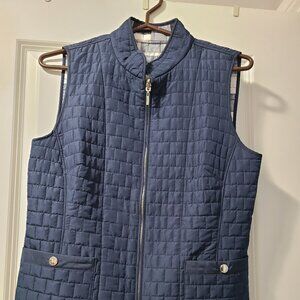 Navy Blue Puffer Vest
